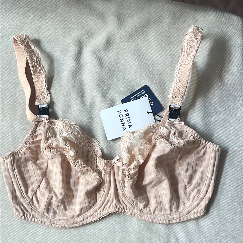 Prima Donna Maternity Bra Women's Lace Bra - Cream